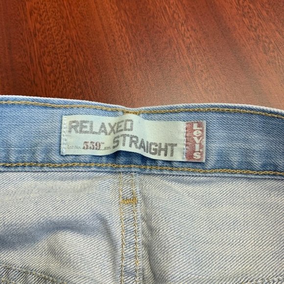 Men's 559 Relaxed Straight Levi's Jeans - Picture 6 of 8